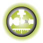 Prototyping Modeling Lime Green Icon