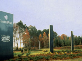 CentrePort Business Park Sign Design