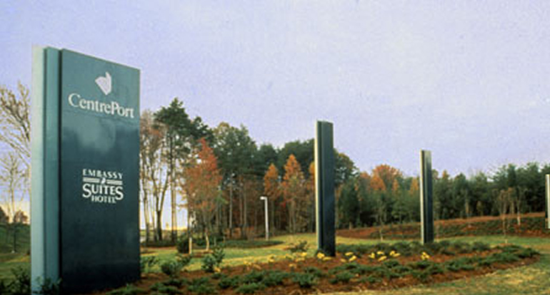 CentrePort Business Park Sign Design