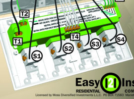 Easy-2|Install 110/220V switch outlet system Sales Sheet Design