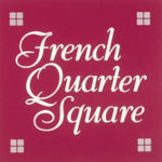 French Quarter Square 4 corners logo design