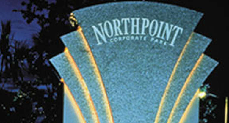 NorthPoint Business Park - Main entry monument