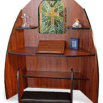 personal sanctuary desk and kneeling bench