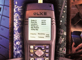 LXE rf inventory terminals product design