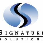 "S" swirl Signature Solutions Corporate Identity Logo