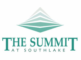 Summit at Southlake logo progressive green rising to the pinnacle.