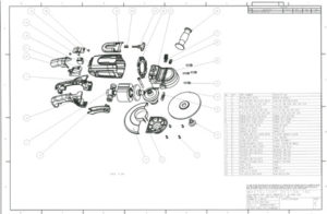 CAD Process Exploded-Assembly CAD Drawing