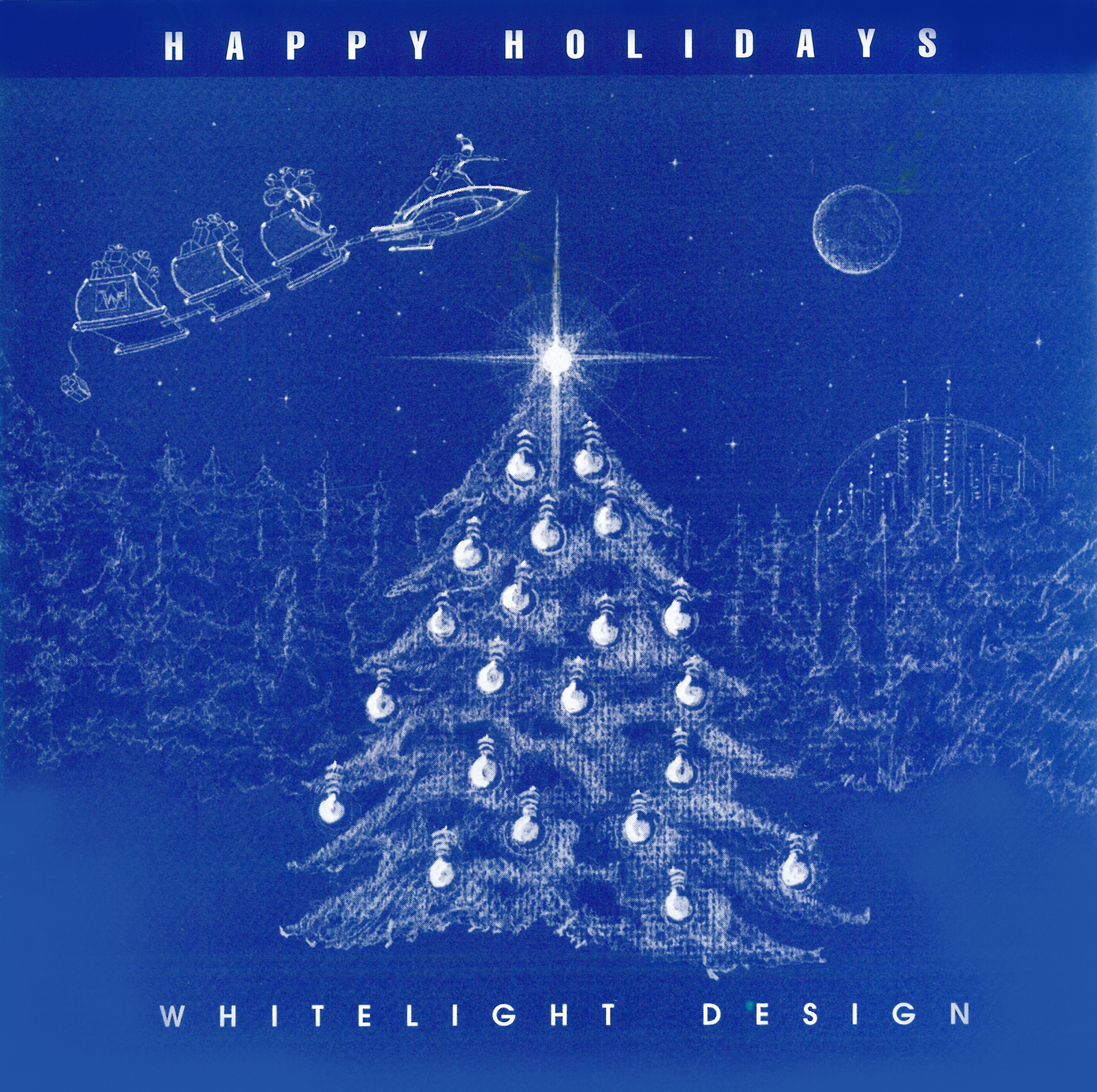 Tree Light - 1997 Holiday Card