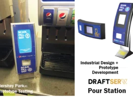 DraftServ Self-Service Pour Station Industrial Design