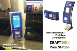 DraftServ Self-Service Pour Station Industrial Design