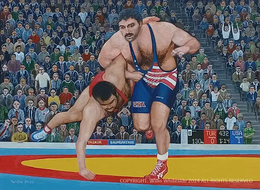 GOATArt_w2_Wrestling_BruceBaumgartner