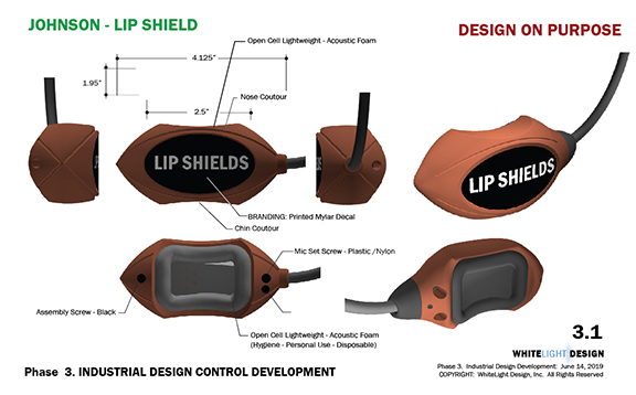 LipShield_Industrial Design rendering