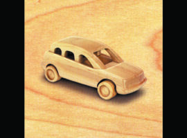 TToy Series of wooden cars and trucks