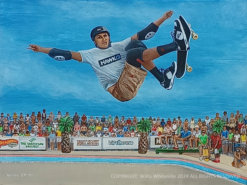 GOATArt_w2_Skateboarding_Tony Hawk Art 