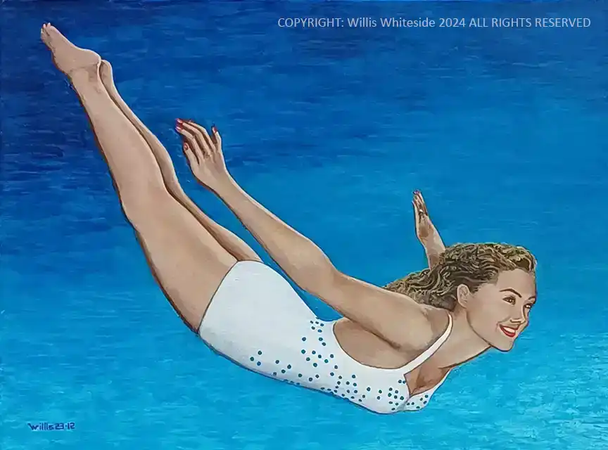 GOATArt_w2_SynchronizedSwimming_EsterWilliams