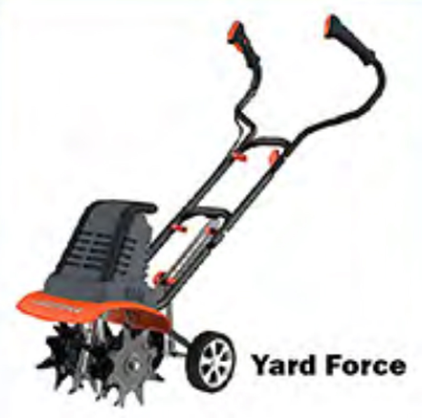 WhiteLight Design Yard Force Electric Tiller