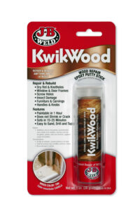 JB Weld Kwik Wood 1 Oz Tube Card