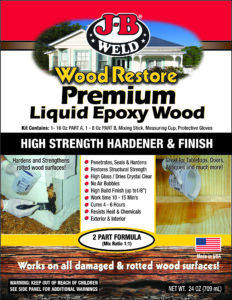 JB Weld Wood Restore Prem Liquid Epoxy Wood 24Oz Kit