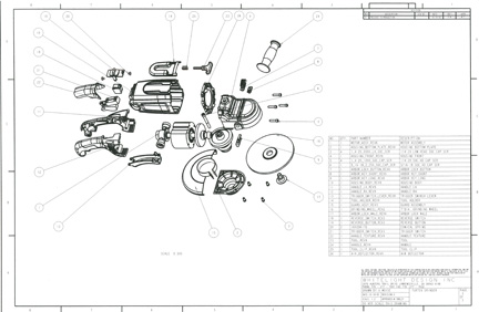 2D CAD Process Assembly Dwg