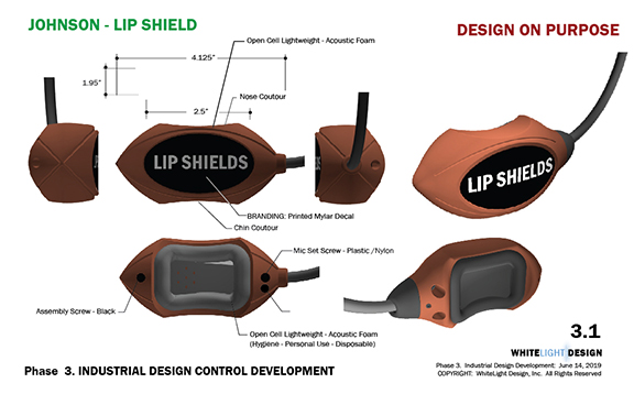 Johnson Lip Shield Rendering