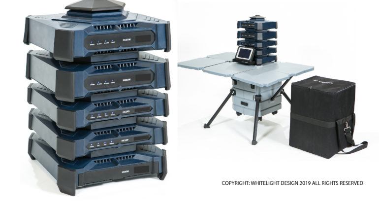 WhiteLight satellite communication Work station 2