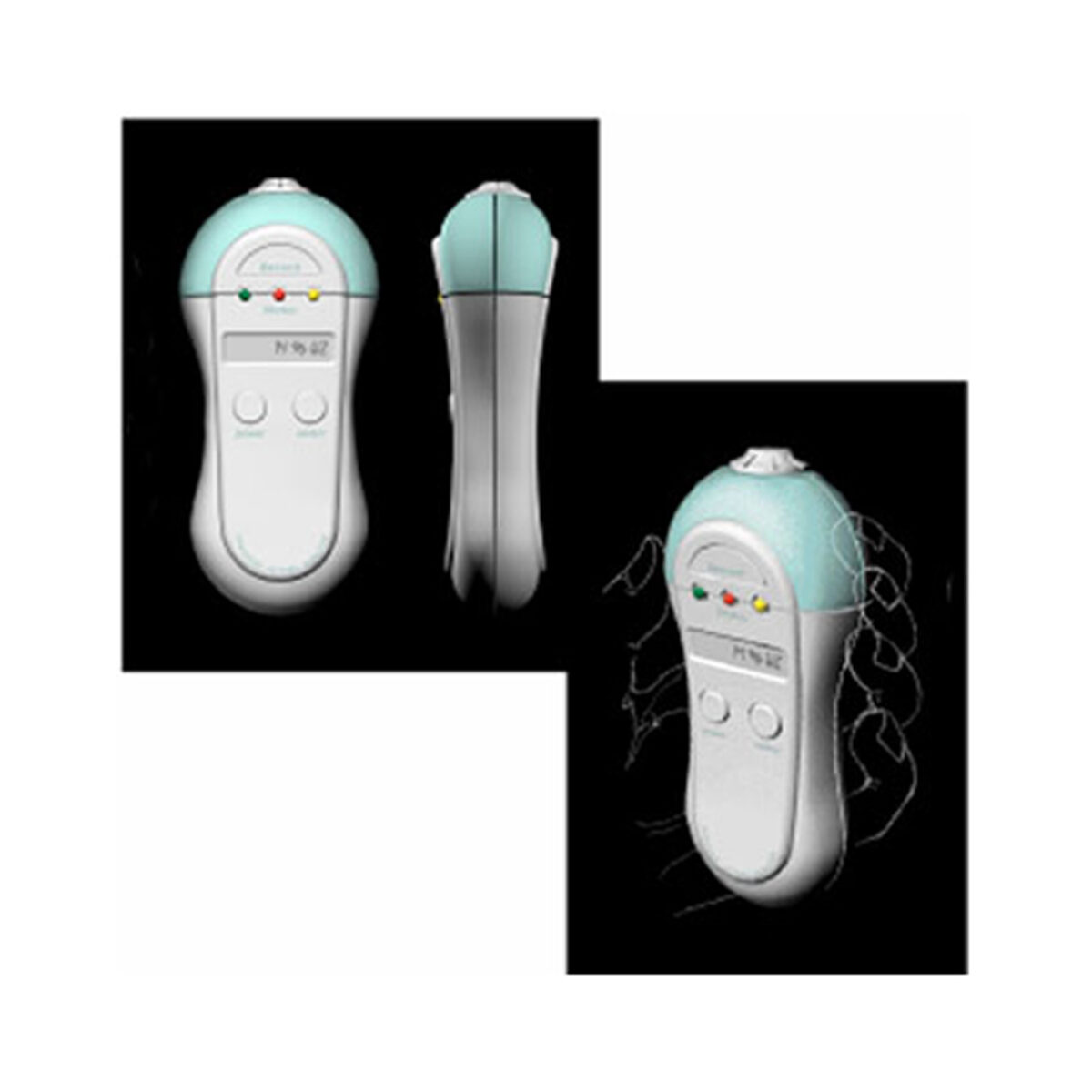 Asthma Inhalation Monitor medical product development, 3D CAD