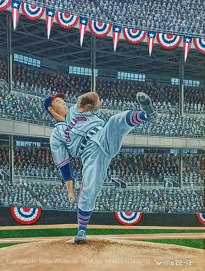 w2 GOAT Art baseball bob feller