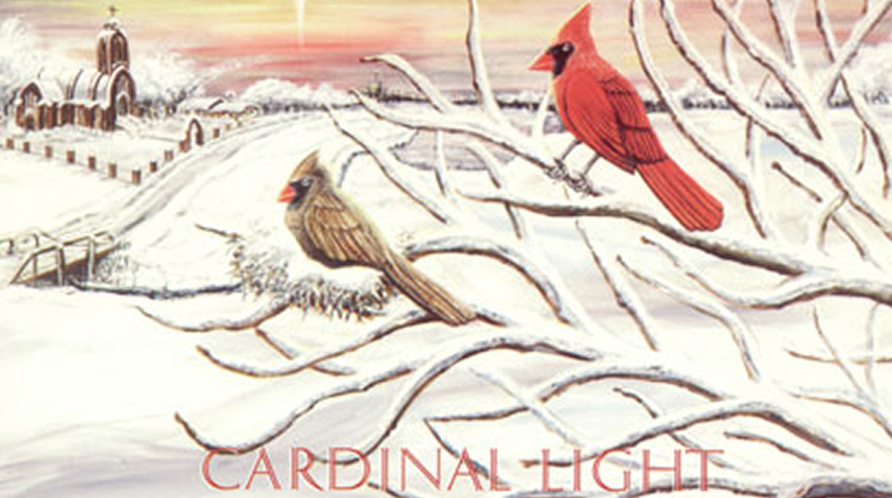 Cardinal Light 2001 WhiteLight Design annual Holiday Card