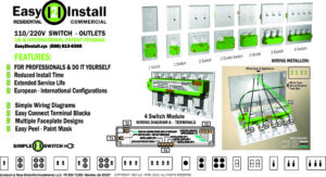 Easy2 Module WhiteLight Design | Product Industrial Design - Easy-2-Install