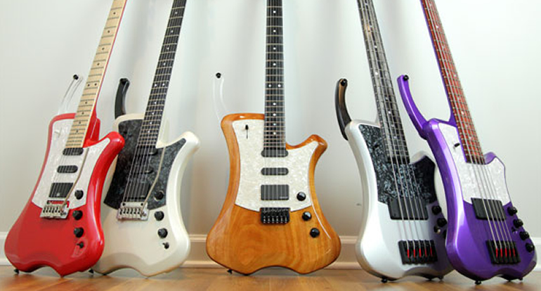 WhiteLight Design Ergotar electric guitars