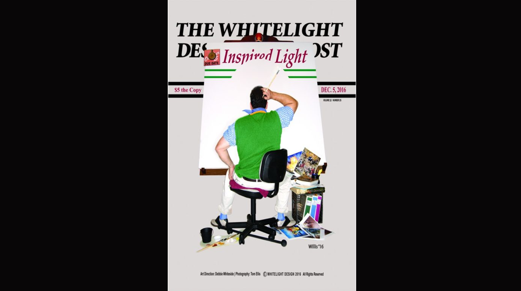 Inspired Light 2016 WhiteLight Design annual Holiday Card