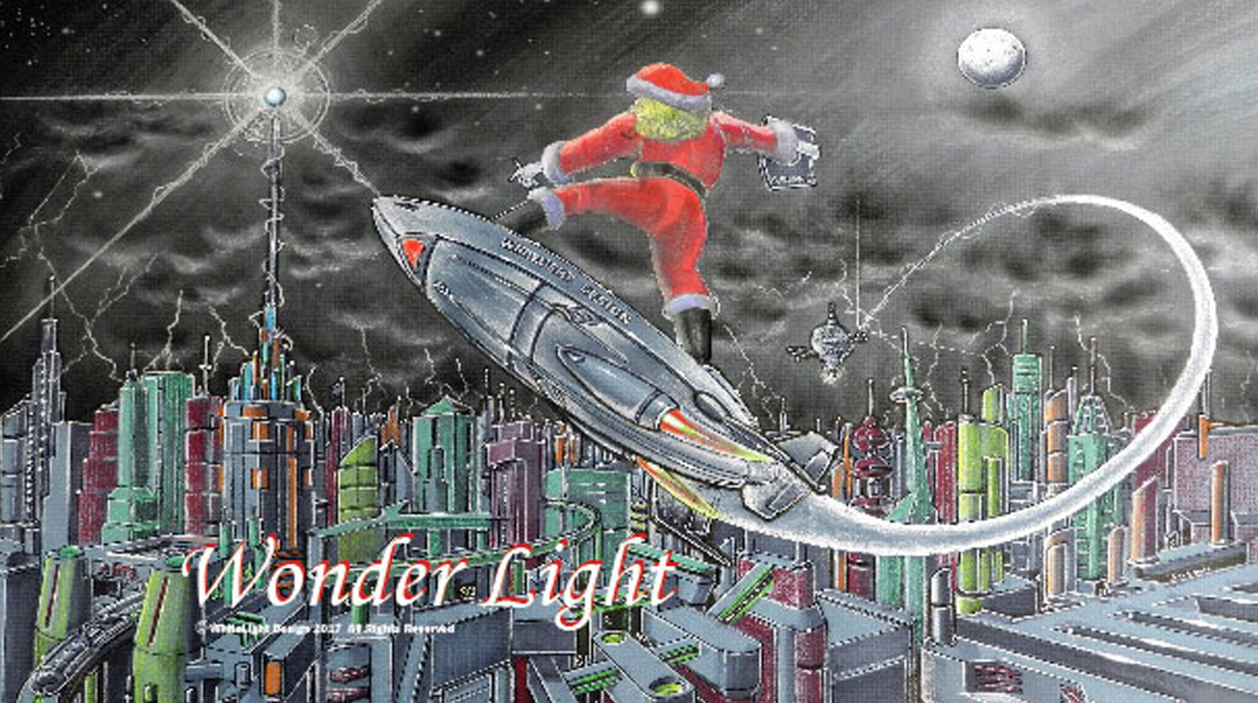 Wonder Light 2017 WhiteLight Design annual Holiday Card