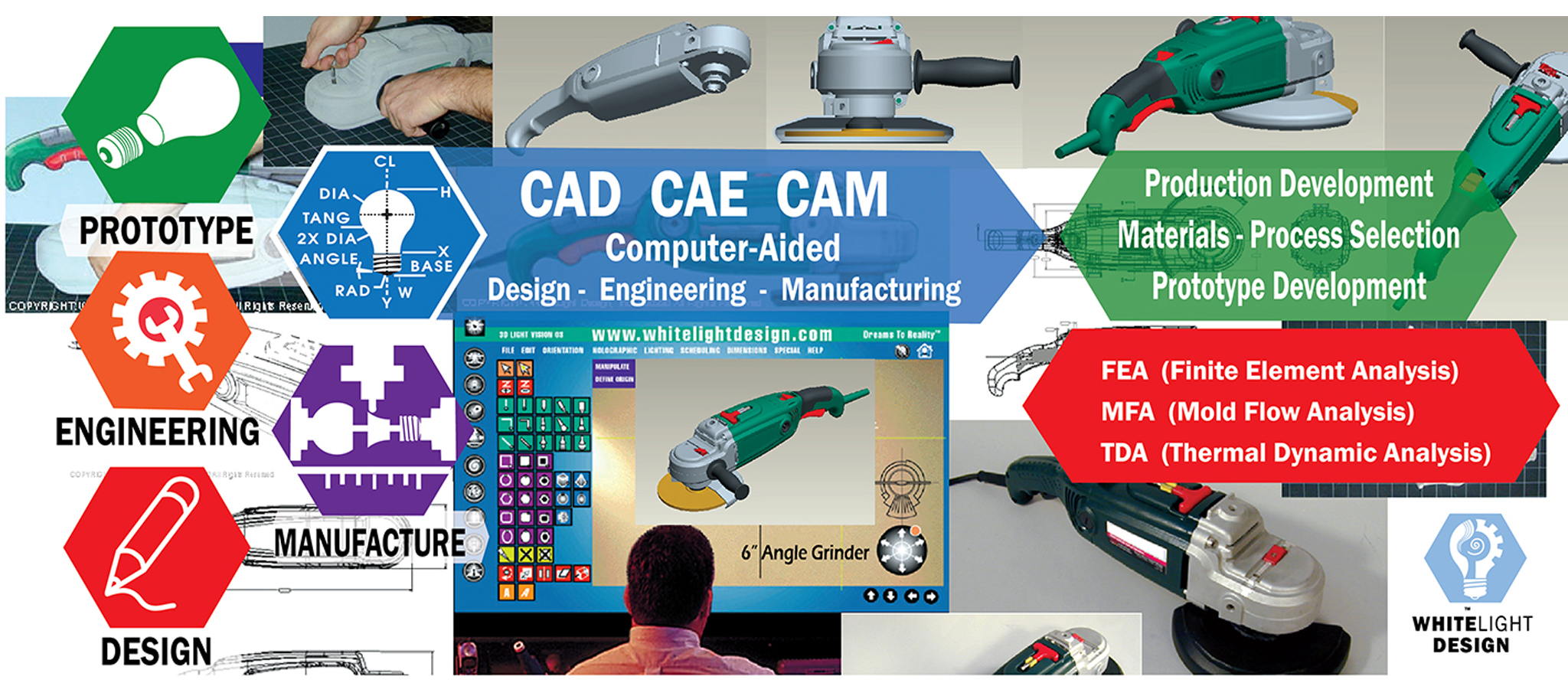 3D CAD CAE CAM Design Drawings Prototype drawings